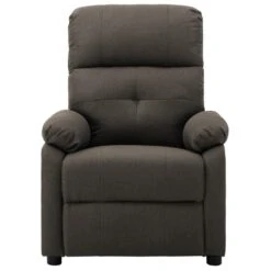 VidaXL Fauteuil Verstelbaar Elektrisch Stof Taupe -Woonmeubelwinkel 4daba8b8d3eb47759019dba306029f17