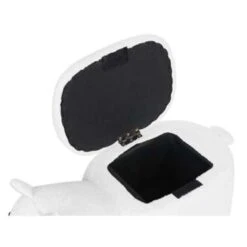 Beliani Dierenhocker ALPACA - Wit Polyester, Katoen -Woonmeubelwinkel 4f8ca7f5a70f4a57ad33eea8e5690608