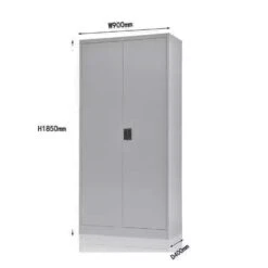 Archiefkast 90x185 Cm - Grijs - Met Draaideur 7 Archiefkast 90x185 Cm - Grijs - Met Draaideur -Woonmeubelwinkel 54d4309b00fc4275af5645c9818ce9bc