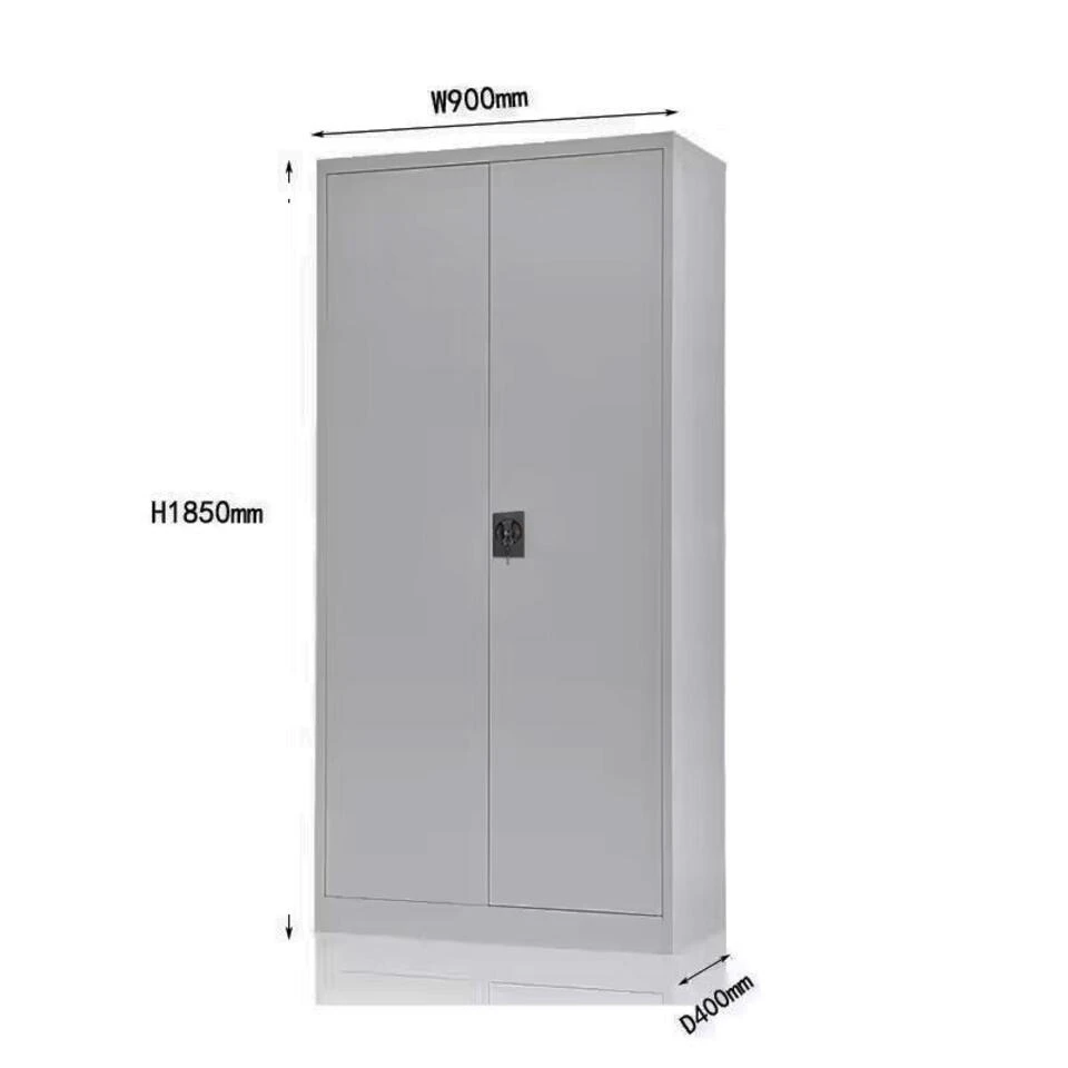 Archiefkast 90x185 Cm - Grijs - Met Draaideur 5 Archiefkast 90x185 Cm - Grijs - Met Draaideur - Afbeelding 3