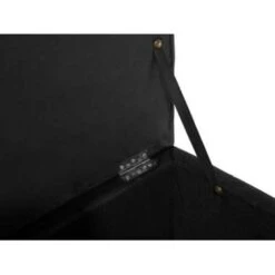 Beliani Ottomaan MICHIGAN - Zwart Kunstleer -Woonmeubelwinkel 6059811ea26047538c2551d4000269f4