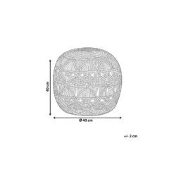 Beliani Kinderpoef KAYSERI - Roze Katoen -Woonmeubelwinkel 62caddfbf1e9465d928470f5e8ff2153