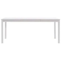 VidaXL Eettafel 180x90x73 Cm Grenenhout Wit 7 VidaXL Eettafel 180x90x73 Cm Grenenhout Wit -Woonmeubelwinkel 6369c4442b8a4cfcb90ef0232d4663d5
