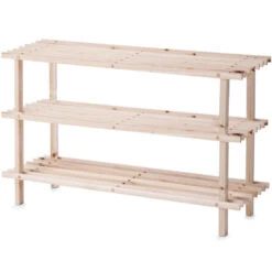 Zeller Schoenenrek - 3-laags - Hout - 80 Cm 5 Zeller Schoenenrek - 3-laags - Hout - 80 Cm -Woonmeubelwinkel 67371edfcd4f4addbda41e7e00f190e3