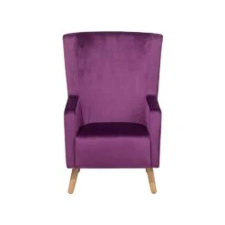 Beliani Oorfauteuil ONEIDA - Paars Fluweel 9 Beliani Oorfauteuil ONEIDA - Paars Fluweel -Woonmeubelwinkel 67e9f3c870d74efb86967d1d7b0bed8c