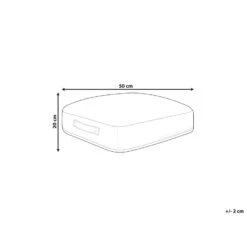 Beliani Poef TEMARA - Multicolor Katoen -Woonmeubelwinkel 6a966296892849118563791bb720a023