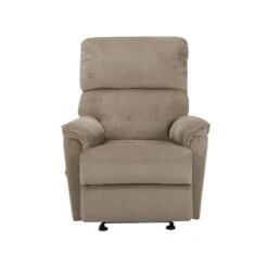 Beliani TV-fauteuil EVERTON - Bruin Polyester -Woonmeubelwinkel 7d4f6fb03cf548bc917e4280a135703b