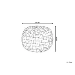 Beliani Poef HOPA - Zwart Fluweel -Woonmeubelwinkel 7e32e6dd6b6e4d2dad4701b600194d5b