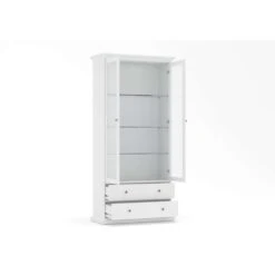 Buffetkast Paris - Wit - 2 Deuren - 2 Lades 9 Buffetkast Paris - Wit - 2 Deuren - 2 Lades -Woonmeubelwinkel 81008137 0102