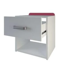 Nachtkastje Reverso - 1 Lade - Wit -Woonmeubelwinkel 81015966 0320