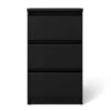 Nachtkastje Naia - 3 Lades - Zwart