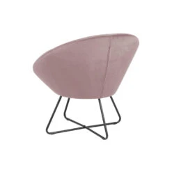 Fauteuil Forli - Fluweel - Roze -Woonmeubelwinkel 81020404 0200