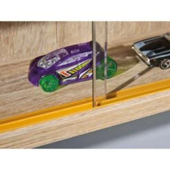 Vitrine Compilati - Eikenkleur - 60x80x9,5 Cm -Woonmeubelwinkel 81020922 0400