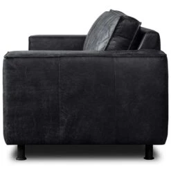 Bank Levin 3-zits - Leer - Zwart 8 Bank Levin 3-zits - Leer - Zwart -Woonmeubelwinkel 81023412 0300