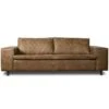 Bank Levin 3-zits - Leer - Bruin 1 Bank Levin 3-zits - Leer - Bruin -Woonmeubelwinkel 81023413