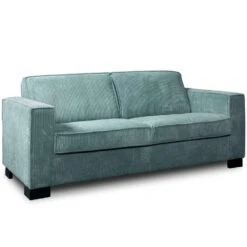 Bank Stuttgart 2-zits - Ribcord - Petrol 7 Bank Stuttgart 2-zits - Ribcord - Petrol -Woonmeubelwinkel 81023417 0200