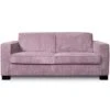 Bank Stuttgart 3-zits - Ribcord - Roze -Woonmeubelwinkel 81023420