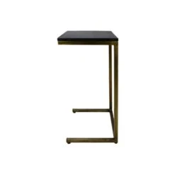HSM Collection Bijzettafel Finnley - Zwart/goud - 65x38x30 Cm 8 HSM Collection Bijzettafel Finnley - Zwart/goud - 65x38x30 Cm -Woonmeubelwinkel 81027174 0300