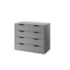 Vipack Commode Pino 4 Lades - Grijs 1 Vipack Commode Pino 4 Lades - Grijs -Woonmeubelwinkel 81029028