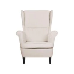 Beliani Oorfauteuil ABSON - Beige Polyester 9 Beliani Oorfauteuil ABSON - Beige Polyester -Woonmeubelwinkel 84695a039fcb4624bc55cf1d271604a2