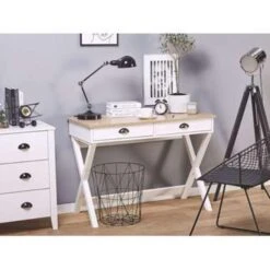 Beliani Bureau EKART - Wit Vezelplaat 9 Beliani Bureau EKART - Wit Vezelplaat -Woonmeubelwinkel 864d0d79f84c472ba3ed5cb623637b5a