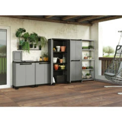 Keter Planet Opbergkast Hoog - Multipurpose - 3 Planken -Woonmeubelwinkel 89f062c404dc43cca449f15219bfbb24