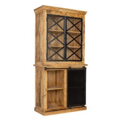 Buffetkast Denver 120cm Met Deurtjes - Mangohout - Bruin - Rechthoekig -Woonmeubelwinkel 8f9b0fce5fa04d57bd10324cc11806f7