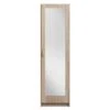 Kledingkast Varia 1-deurs Inclusief Spiegel - Licht Eiken - 175x49x50 Cm 2 Kledingkast Varia 1-deurs Inclusief Spiegel - Licht Eiken - 175x49x50 Cm -Woonmeubelwinkel 90103159