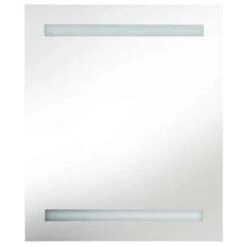 VidaXL Badkamerkast Met Spiegel En LED 50x13,5x60 Cm -Woonmeubelwinkel 905fdef1b58343e882b0cf332dd0179c