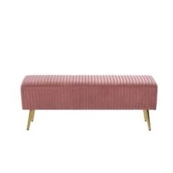 Beliani Hocker PATERSON - Roze Fluweel 8 Beliani Hocker PATERSON - Roze Fluweel -Woonmeubelwinkel a062216a1c2a4375ab49b9f81ed4bb0d