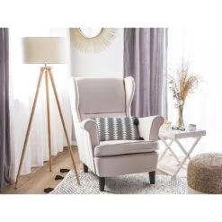 Beliani Oorfauteuil ABSON - Beige Polyester 7 Beliani Oorfauteuil ABSON - Beige Polyester -Woonmeubelwinkel b02c4d0e2e0246c49713689078150cd0