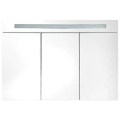 VidaXL Badkamerkast Met Spiegel En LED 88x13x62 Cm -Woonmeubelwinkel b105dbf1e4b5442fb474eb37d3d93c42