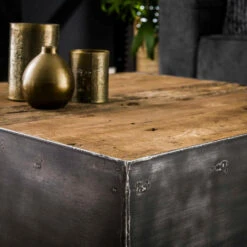 Salontafel Roger 80x80cm - Hout - Multikleur -Woonmeubelwinkel b3bd19d62637456c8f1191d6274374ce