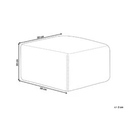 Beliani Poef PULICAT - Beige Jute -Woonmeubelwinkel ba343f78646442f78a8d263289251e2d