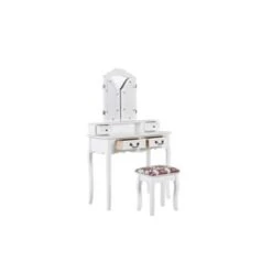 Beliani Kaptafel FLEUR - Wit Mdf 9 Beliani Kaptafel FLEUR - Wit Mdf -Woonmeubelwinkel bb4379f040454305bed7d47df87768ae