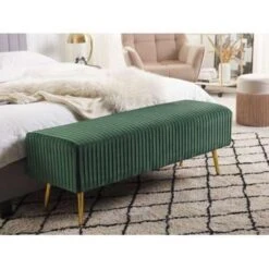 Beliani Hocker PATERSON - Groen Fluweel 7 Beliani Hocker PATERSON - Groen Fluweel -Woonmeubelwinkel be50f2221c7d4a1ca0339c778ebd6ae9