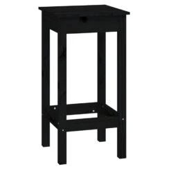 VidaXL 9-delige Barset Massief Grenenhout Zwart -Woonmeubelwinkel ced41d657e72435d835765669bfbd36a