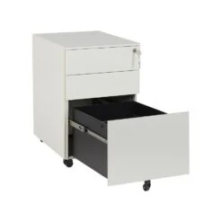 Beliani Kantoorkast CAMI - Wit Staal -Woonmeubelwinkel dce7bbf865f44ccebfb091371fa9dead