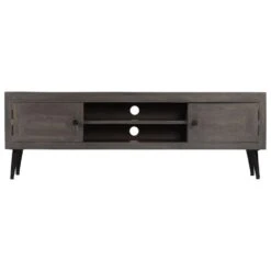 VidaXL Tv-meubel 140x30x45 Cm Massief Mangohout -Woonmeubelwinkel e49c1f529c2240e09e2898139646b00c