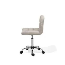 Beliani Bureaustoel MARION - Beige Polyester -Woonmeubelwinkel ec098e113f0e44c8b37b56b0b2cddc0e