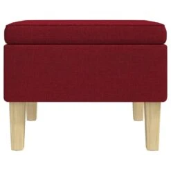 VidaXL Kruk Met Houten Poten Stof Wijnrood 8 VidaXL Kruk Met Houten Poten Stof Wijnrood -Woonmeubelwinkel ec42f0395fdd42b3ab40eadacea55fef