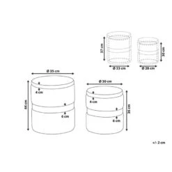 Beliani Poef DORIS - Grijs Fluweel 8 Beliani Poef DORIS - Grijs Fluweel -Woonmeubelwinkel ed367669561d49f5a132b1191a471d36