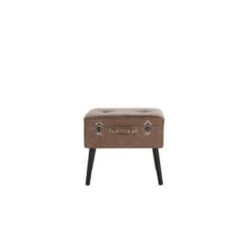 Beliani Hocker MALLARD - Bruin Kunstleer 8 Beliani Hocker MALLARD - Bruin Kunstleer -Woonmeubelwinkel ed9832077c0344a9912b681bd8492ecd