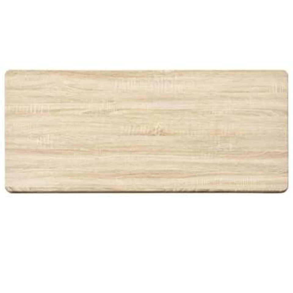 VidaXL Bartafel 120x60x110 Cm MDF Eikenkleurig 6 VidaXL Bartafel 120x60x110 Cm MDF Eikenkleurig - Afbeelding 4