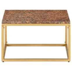 VidaXL Salontafel 60x60x35 Cm Echt Steen Met Marmeren Textuur Rood -Woonmeubelwinkel f733b6712f614701b35c01265de9a11c