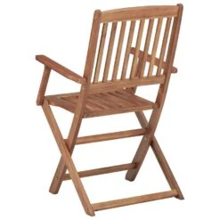 VidaXL Tuinstoelen 2 St Inklapbaar Massief Acaciahout 54 X 57 X 91 Cm -Woonmeubelwinkel fa9e9b1118014563ad34ecb3361c26c5