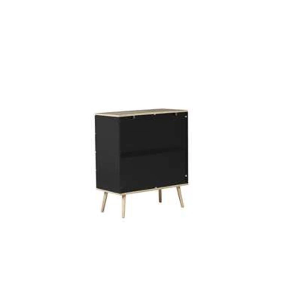 Beliani Commode WALPI - Zwart Vezelplaat, Mdf 6 Beliani Commode WALPI - Zwart Vezelplaat, Mdf - Afbeelding 4