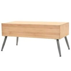 VidaXL Salontafel 115x55x50 Cm Massief Vurenhout -Woonmeubelwinkel fd21a307bcc444fa907f2e2610a56c30